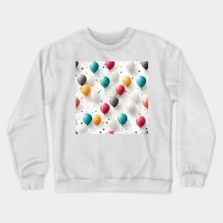 Happy Birthday Party Celebration Pattern 8 Crewneck Sweatshirt